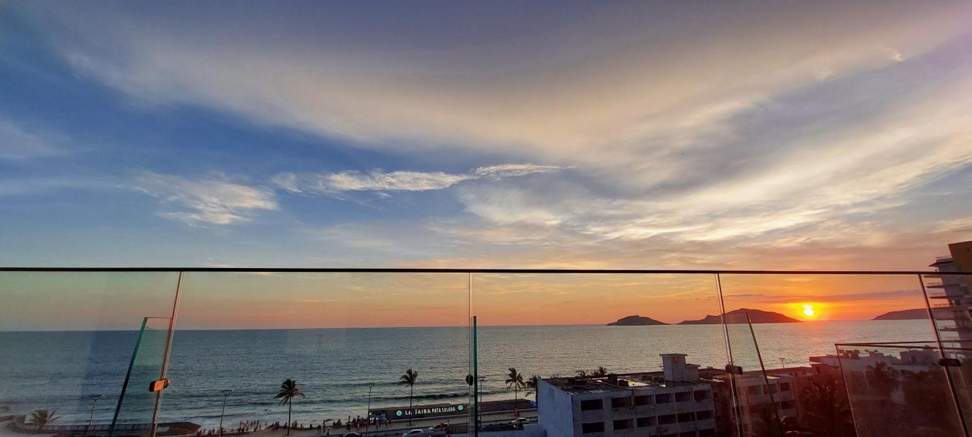 Departamento En Mazatlan Torre Q Appartement Buitenkant foto