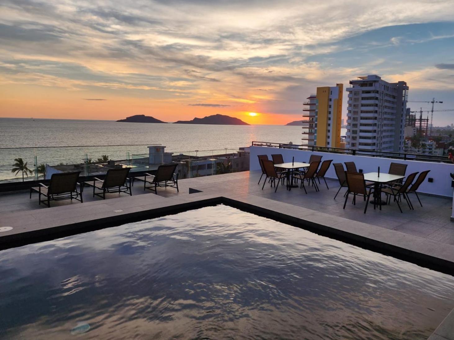 Departamento En Mazatlan Torre Q Appartement Buitenkant foto