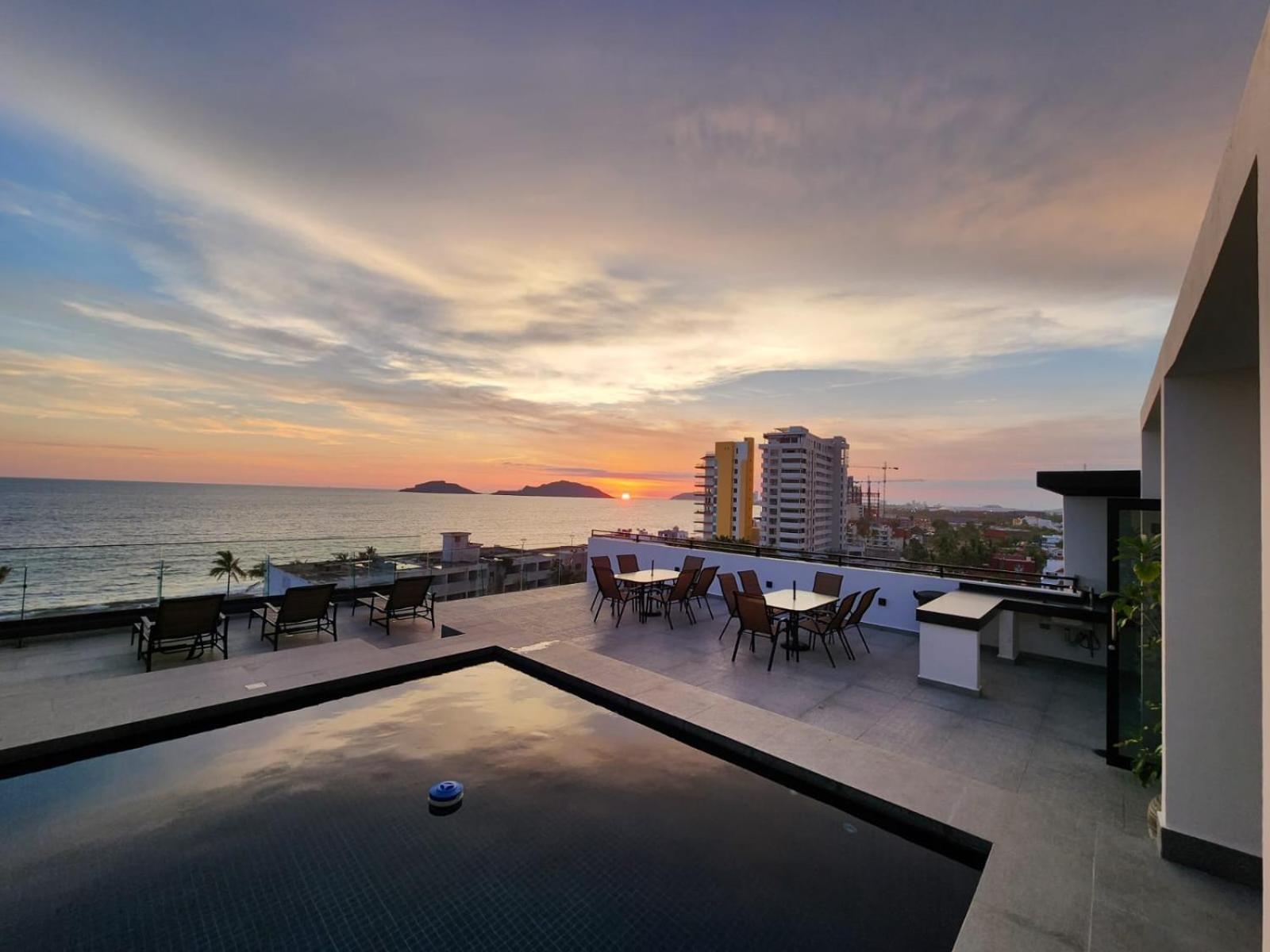 Departamento En Mazatlan Torre Q Appartement Buitenkant foto